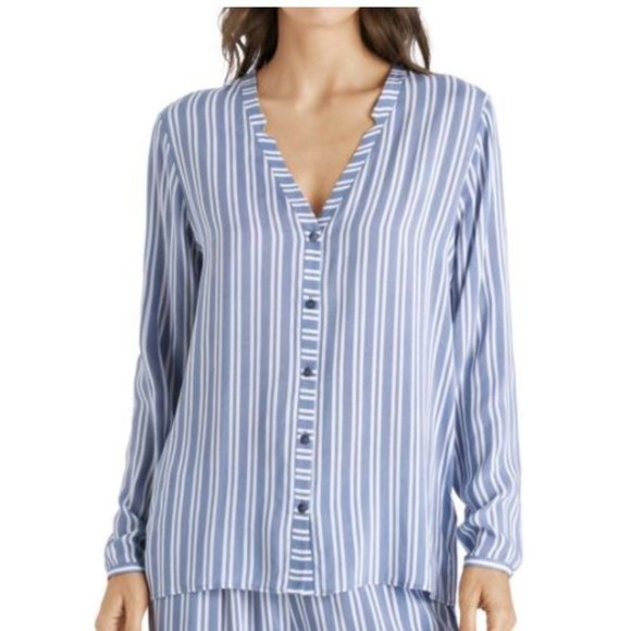 Hanro Other - Hanro Sleep & Lounge Woven Viscose Long Sleeve Top